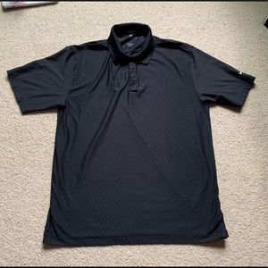 Nike Golf Black Shirt SIZE LARGE